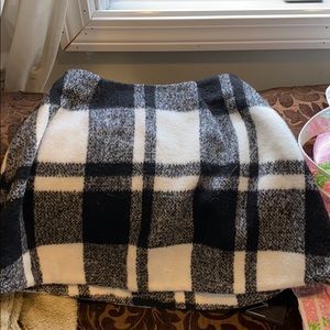 Asos black and white skirt